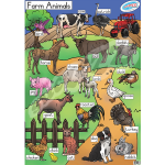 FARM ANIMALS - POSTER   FARM ANIMALS - POSTER